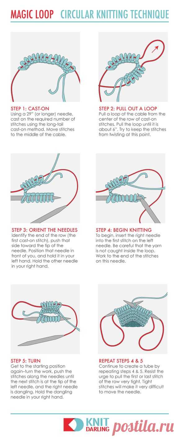 The Lovable Magic Loop - Knit Darling