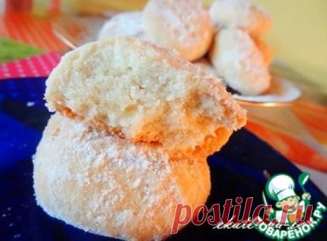 Нежное песочное печенье с добавлением дрожжей - кулинарный рецепт