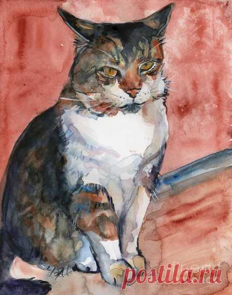 Keeping Watch by Maria Reichert Keeping Watch Painting by Maria Reichert
