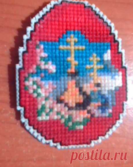 магнитик на холодильник (Пасха 2016)