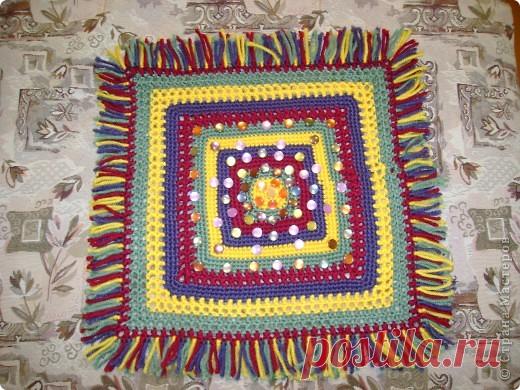 Вязание крючком - Массажный коврик » Поиск мастер классов, поделок своими руками и рукоделия на SearchMasterclass.Net