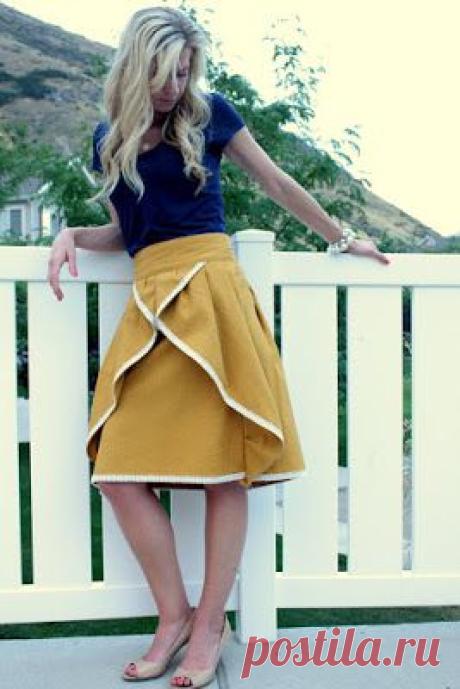 Elle Apparel: The Pinwheel Skirt