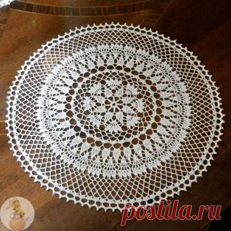 ​Изумительной красоты салфетки крючком