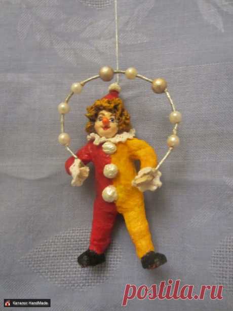 игрушки на елку из ваты и пробки по старинной технологии ручной работы купить в Минске и Беларуси, цены на HandMade