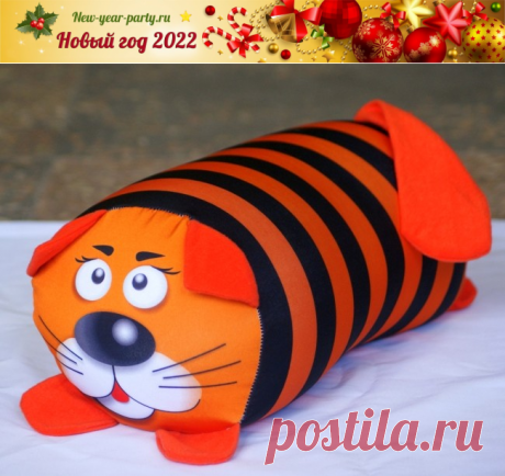 Тигры, Коты из ткани своими руками! Выкройки и шаблоны на Новый год 2022
