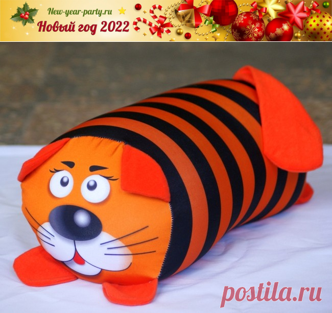 Тигры, Коты из ткани своими руками! Выкройки и шаблоны на Новый год 2022