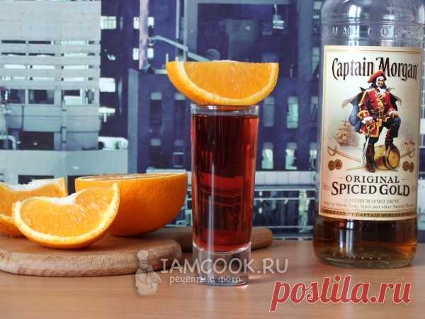 Коктейль с вишневым соком «Ромовый закат» — рецепт с фото