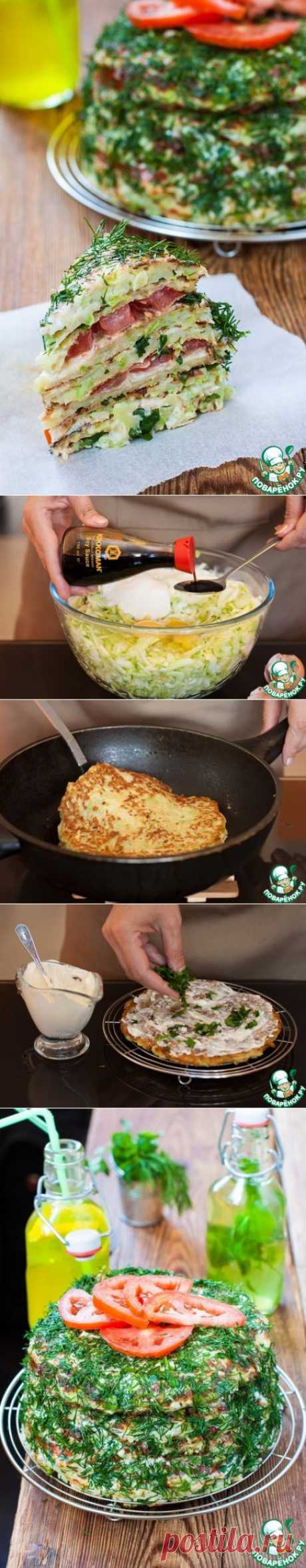 Кабачковый торт
