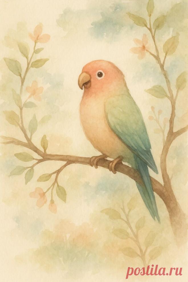 Попугай: живое зеркало вашего дома — Dirladadashka.ru