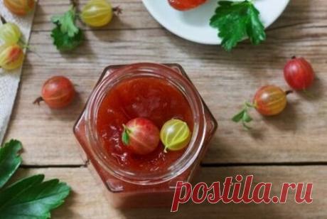 Желе из крыжовника через соковыжималку