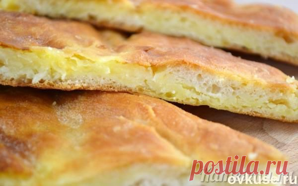 Осетинский пирог с сыром и картофелем - Простые рецепты Овкусе.ру