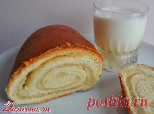 Миндальный рулет.