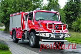 Авто Пожарный автомобиль Mercedes Zetros 1833 A 4x4 - "революция" со сдвоенной кабиной - свежие новости Украины и мира