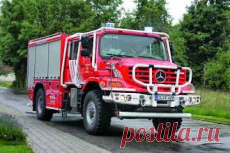 Авто Пожарный автомобиль Mercedes Zetros 1833 A 4x4 - &quot;революция&quot; со сдвоенной кабиной - свежие новости Украины и мира