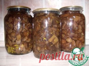 Бабушкины маринованные свинухи - кулинарный рецепт
