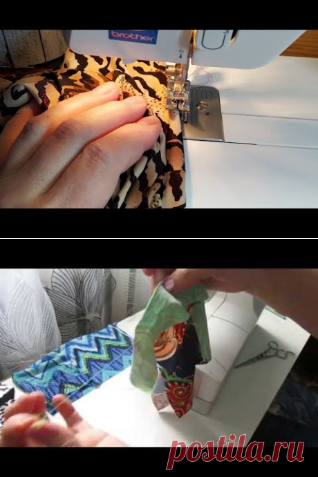 DIY. Как легко строчить трикотаж на швейной машинке. Швейный лайфхак - YouTube