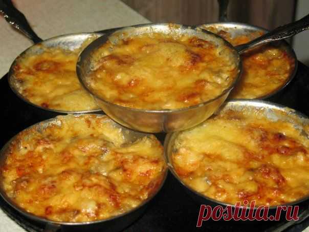 Жюльен из баклажан - потрясающе вкусно и быстро в приготовлении!