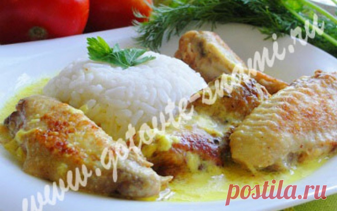 Курица, запеченная в молоке | Готовьте с нами
