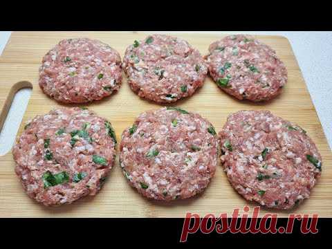 Добавьте в говяжий фарш разрыхлитель и ваш мужчина будет приятно удивлен