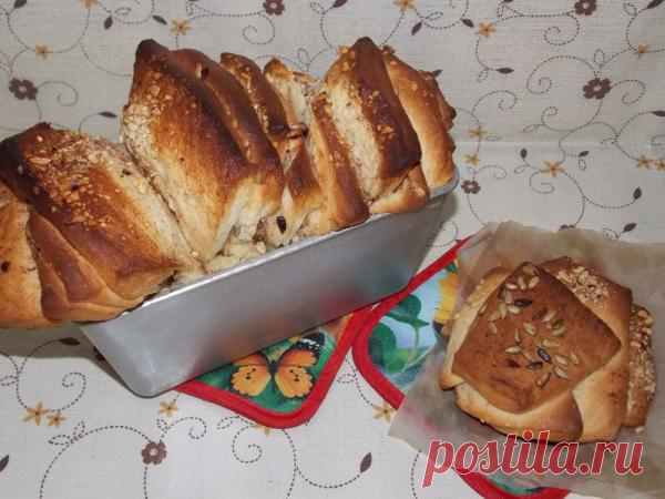 Сладкий хлеб с корицей, семечками и орехами | CityWomanCafe.com