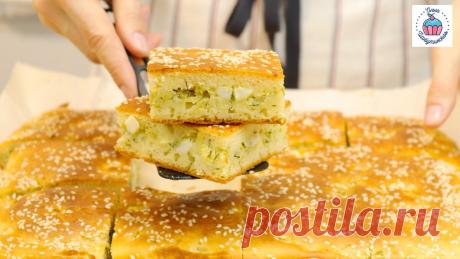 Заливной пирог на кефире с капустой. Самый простой, быстрый и вкусный рецепт | Ольга Шобутинская | Дзен