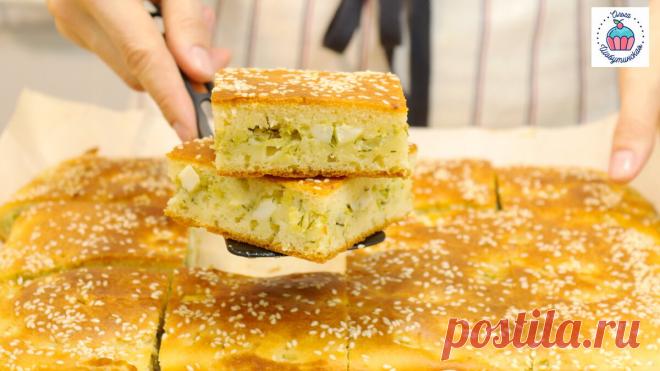 Заливной пирог на кефире с капустой. Самый простой, быстрый и вкусный рецепт | Ольга Шобутинская | Дзен