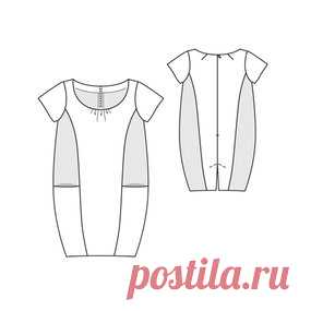 Bubble платье (Плюс Размер). 05/2011Burdastyle.