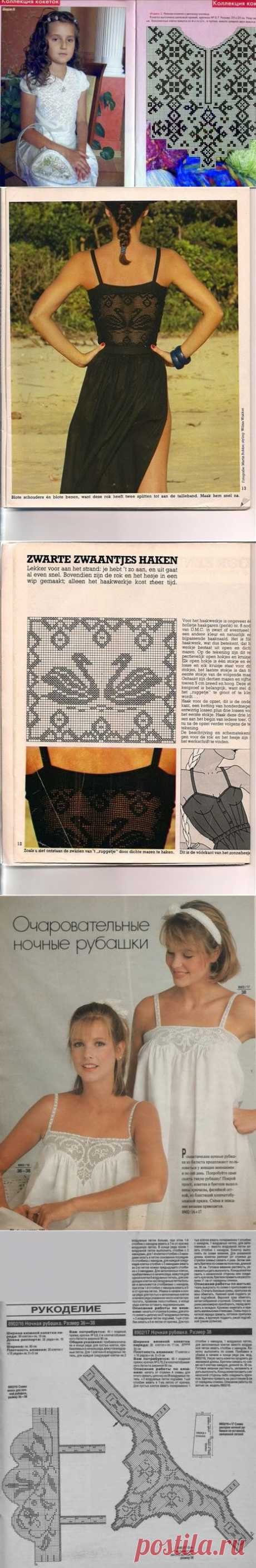 Irish crochet &amp;: Вязание + Филейные вставки