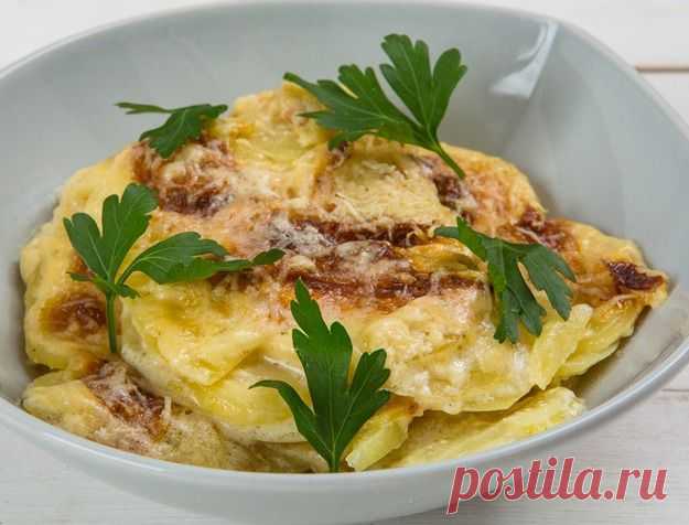 Картофельный гратен: пошаговый рецепт - KitchenMag.ru