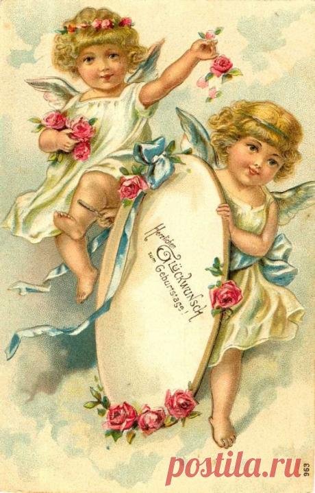 Картинки для декупажа. Рождественские ангелочки | Декупаж. Работы пользователей