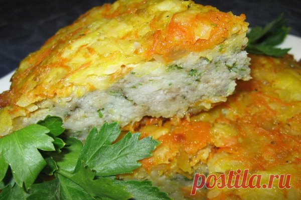 Запеканка из рыбного филе с овощами: прекрасный и очень вкусный ПП-обед! — Домашний уют