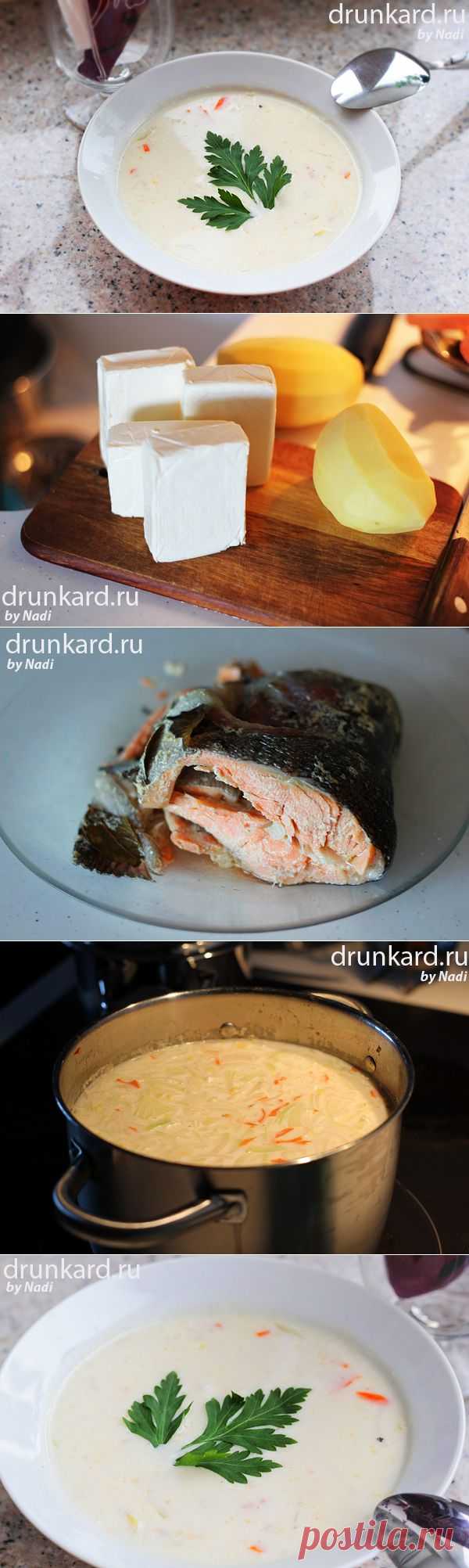 Рыбный сливочный суп | Поварёшки