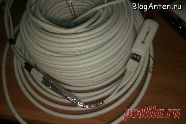 Самодельный USB удлинитель для 4G модема | BlogAnten.ru