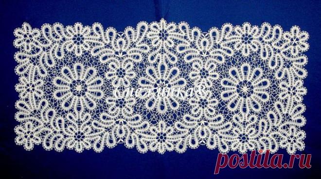 Кружевные салфеточки для росписи