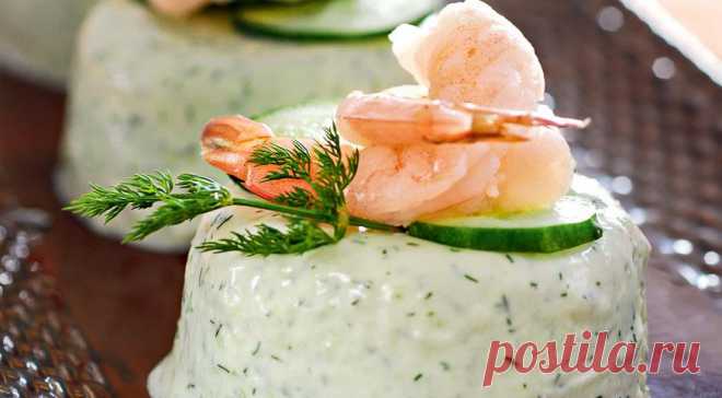 Огуречный мусс. Пошаговый рецепт с фото на Gastronom.ru