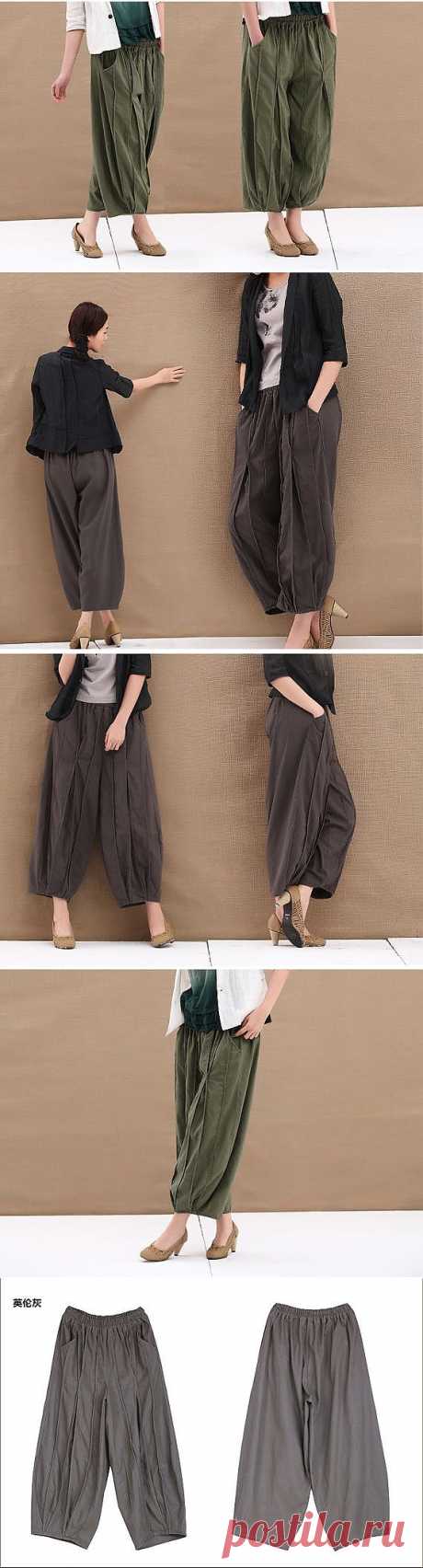 Sunday/Womens Clothing Womens Pants Wide Leg от KelansArtCouture