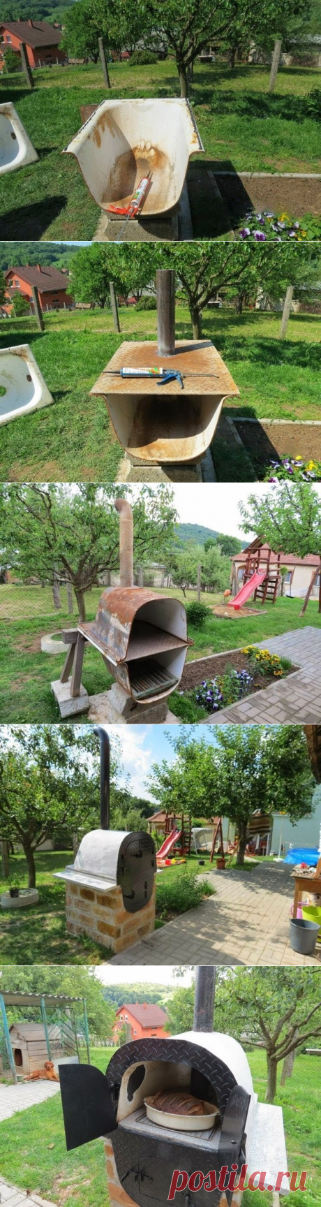 Oven from the old bath.