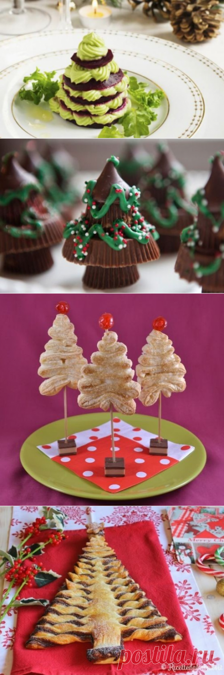Вкусные новогодние ёлки - Домашний hand-made