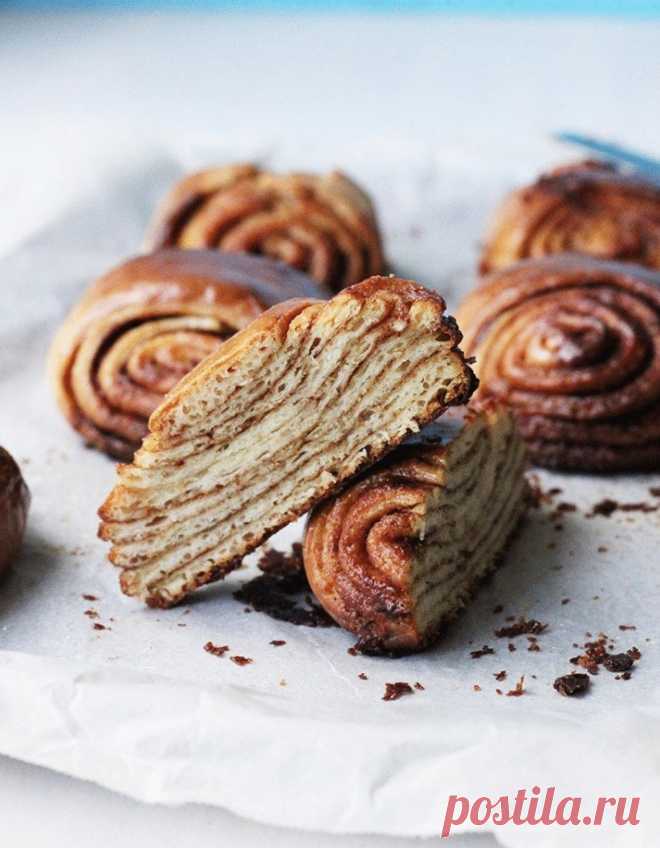Плюшки с корицей