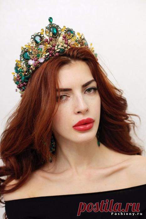 Создание роскошной короны своими руками! Эксклюзивный мастер-класс!