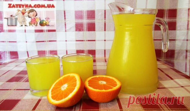 Домашний апельсиновый напиток - Домашняя кулинария - медиаплатформа МирТесен