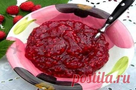 Ягодный джем из малины с лимонным соком рецепт с фото - 1000.menu