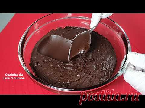 Самый лучший и вкуснейший шоколадный крем для торта и шоколадных начинок