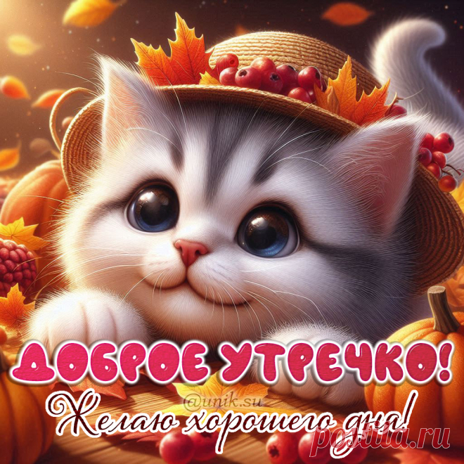 С добрым осенним утром картинки