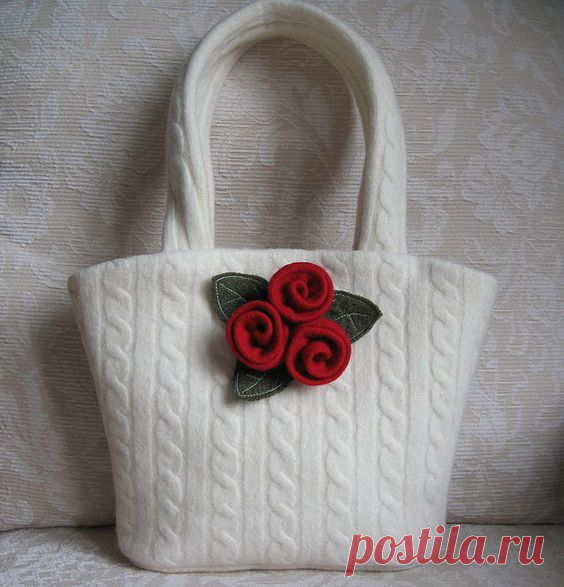 Как вязанные вещи превращаются в отличные сумки - оцените идею! Идеи для воплощения! | Юлия Жданова | Яндекс Дзен