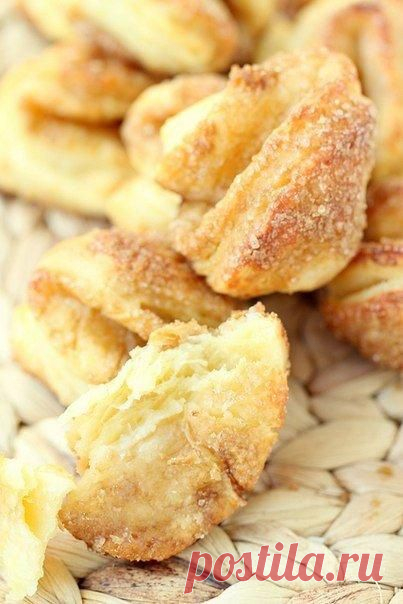 Любимое творожное печенье "Треугольнички".