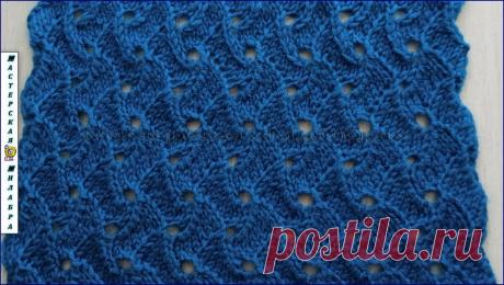 Узор спицами