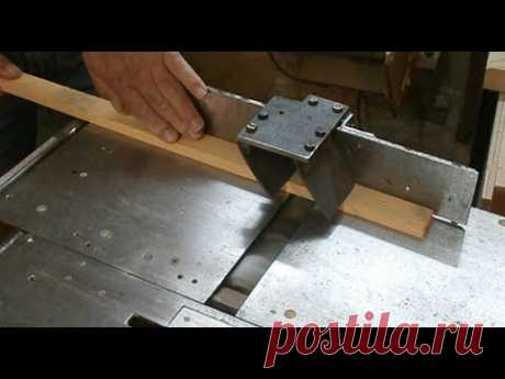 Прижимное устройство для станка. Planer fence featherboard.