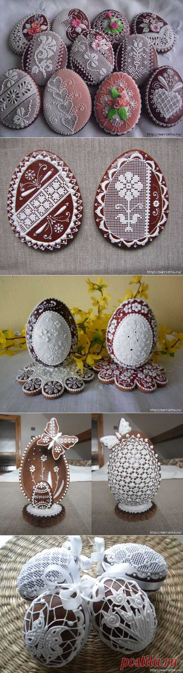 Пасхальные пряники. Красота) и мастер-класс по росписи.