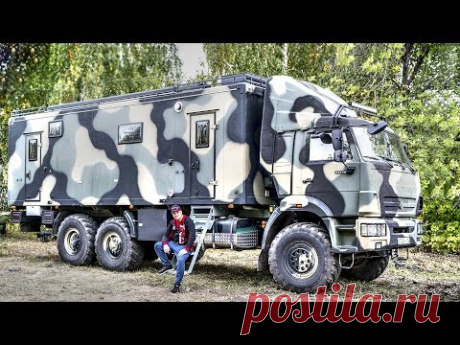 АВТОДОМ КАМАЗ РУЧНОЙ РАБОТЫ!!!